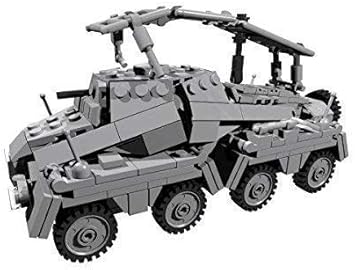Bluebrixx Personnalise Ww2 Sd Auto 263 Voiture Espion Sans Fil En Blocs Amazon Fr Jeux Et Jouets