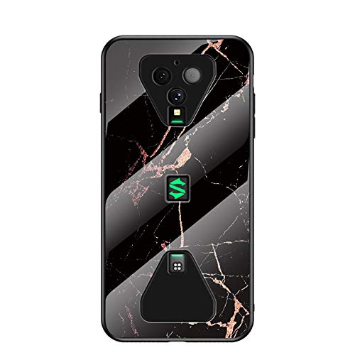 Hülle® Gradient Color Anti-Scratches Glass Case Compatible for Xiaomi Black Shark 3 Pro (5) — image 1