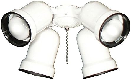 463 Spotlight Pure White Indoor/Outdoor Ceiling Fan Light