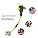 PLAY X STORE Wireless Bluetooth Sweatproof In-Ear Sports Headphones with Microphone - Green
