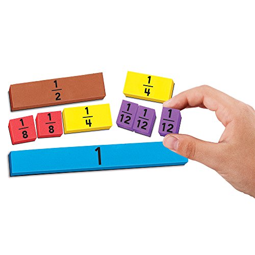Educational Insights Foam Magnetic Fraction Strips
