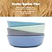 6pcs Bamboo Kids Bowls (20 fl oz) for Baby Feeding, Toddler Bowls, Tableware for Baby Toddler Kids Bamboo Toddler Dishes & Dinnerware Sets (Bowl 01)