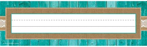 Teacher Created Resources Shabby Chic Name Plates (77194)