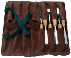 NAREX 14 POCKET LEATHER TOOL CHISEL ROLL