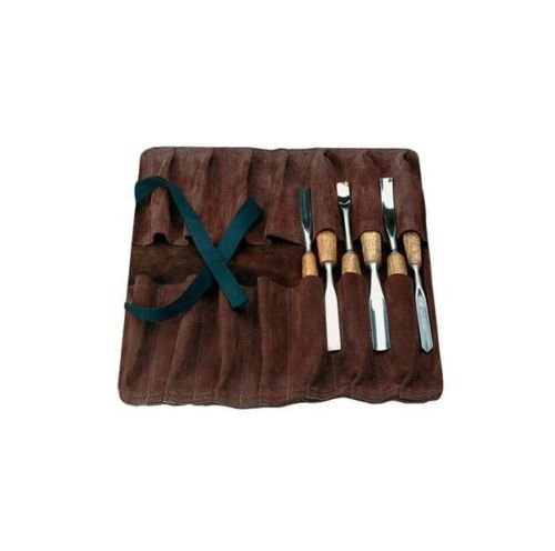 NAREX 14 POCKET LEATHER TOOL CHISEL ROLL