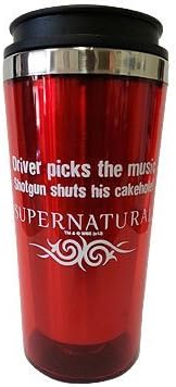 SUPERNATURAL CAKEHOLE TRAVEL MUG
