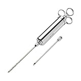 4 Oz. Metal Marinade Injector with 2 needles