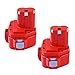 Topbatt 2Packs 12V 2.0Ah NI-Cd Replacement Battery for Makita Cordless Tools 1200 1220 1201 PA12 1222 1233S 1233SA 1233SB 1235 192681-5
