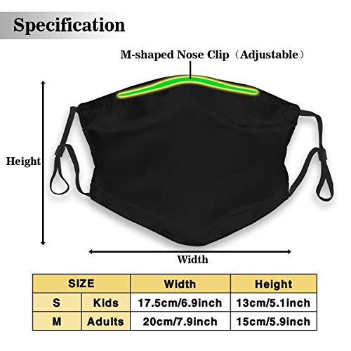 Snug Windproof masks,Way of life,Motivational Life Begins at The Finish of Your Consolation Zone Phrases Idea Print,Multicolor，Printed Facial decorations for grownup SIZE:M