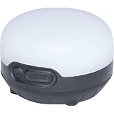 BLACK DIAMOND Moji R+ Lantern, 200 Lumens, Rechargeable, Camp Light, Black | ambient camp light with hanging options for tents, tables, and shared spaces, for hiking, camping, emergencies