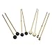 IKN Xylophone Bells Mallets/Sticks with Different Hard,Set of 4 Pairs