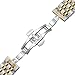 TRUMiRR Galaxy Watch 46mm Watchband, 22mm Quick Release Watch Band Stainless Steel Butterfly Buckle Strap for Samsung Gear S3 Classic Frontier,Gear 2 R380 R381 R382, Moto 360 2 46mm Smart Watch