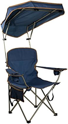 Quik Shade Camp Chair, Polyester, Blue, Max Shade price in UAE