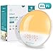 HeimVision Sunrise Alarm Clock, Smart Wake up Light Sleep Aid Digital Alarm Clock with Sunset Simulation and FM Radio, 4 Alarms /7 Alarm Sounds/Snooze/20 Brightness primary