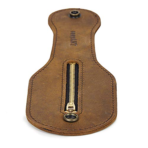 EASYANT Mini Leather Coin Purse Outdoor Men EDC Self-Defense Multi-Tool