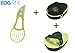 Avocado Saver and Avocado Keeper (2 pack) and 3 in 1 Avocado Slicer Pitter Cutter