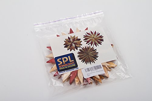 Set of 3 Small Handmade Wooden Trivets For Hot Dishes - Diameter 6.5"- Coasters and Hot Pads - Great Kitchen Gift Idea - by SPL Woodcraft Ukraine