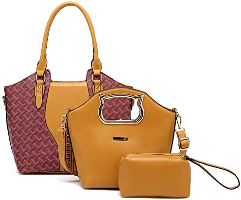 Purses and Handbags Crossbody Purses Bags for Women Satchel Bag 3 Piece Gift Set