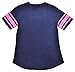 Disney Women's Fitted T-Shirt Minnie Mouse Football Jersey (Navy, XL)