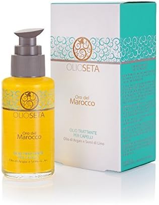 Barex OlioSeta Argan & Linseed Oil Oil Treatment For Hair (3.38 oz. Large Size) by Barex