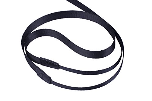 LONGTEAM Universal Adjustable Slim Camera Shoulder Neck Strap for Mirrorless Compact System DSLR Cameras (Black) - Thumbnail 3