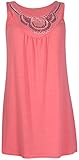 PurpleHanger Women's Sleeveless Stud Long Vest Top Plus Size