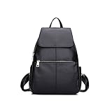 Leyan Genuine Leather Backpack Shoulder Purse Tote Top Handle Travelling Bag Purse Handbag