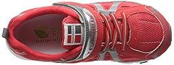 TSUKIHOSHI 3570 Storm Child Shoe, Red/Gray - 9.5