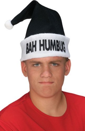 "Bah Humbug" Grouch Santa Hat
