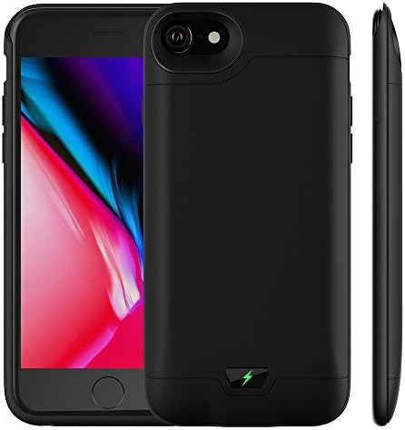 Lanyos Battery Case High Capacity 4000mAh iPhone 8Plus Portable Power Bank Battery Charger Case for iPhone 6 Plus/7Plus, (5.5inch) -Black