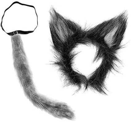 Wolf Ears And Tail Set Amazon Co Uk Toys Games