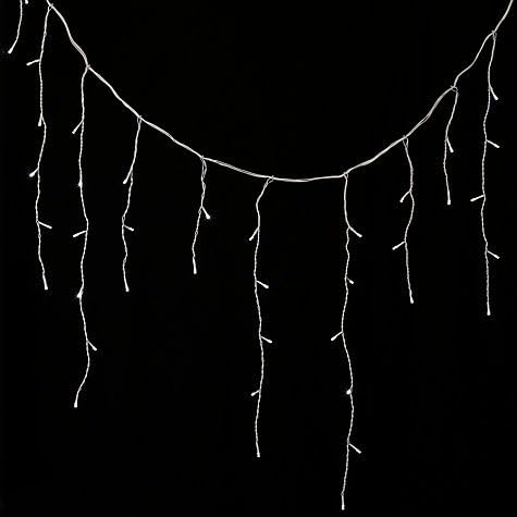 JnDee Fully Weatherproof Icicle Christmas Fairy Lights 10M Wide + 10M Cable, 360 Blue LED, 8 Modes, 31 Safe Low Voltage (Blue) - Image 5