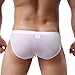 WINDAY Men Briefs Breathable Ice Silk Triangle Bikinis and Briefs N04 XXL/US XL 4-Pack Mixed Color