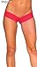 BodyZone Women's Super Micro Panty, Red, One Size