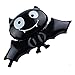 5 Pack Halloween Bat Foil Balloon, Reusable Black Bat Mylar Balloon Halloween Props Kids Toys Home Party Bar Decoration Children Gifts