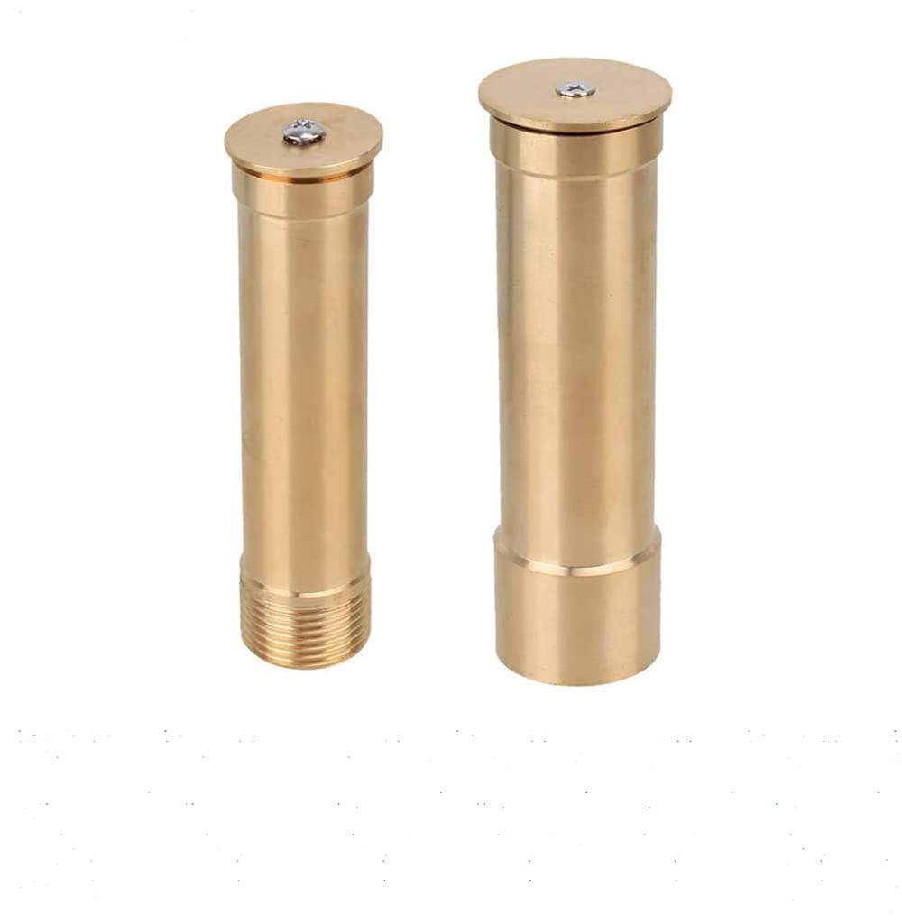 TF 1Pc DN15/DN25 Brass Mushroom Fountain Nozzles Copper Hemisphere Fountain Head For Water Pool