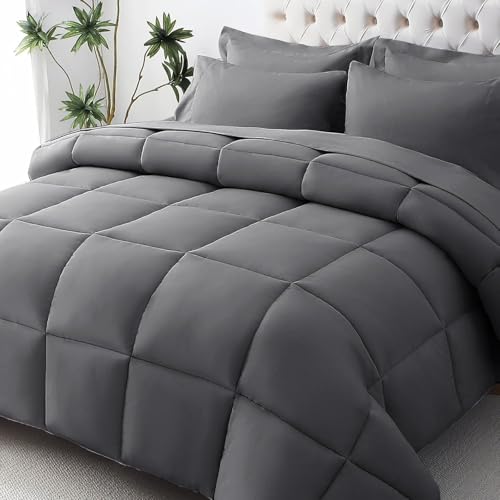 Jollyvogue 7-Piece Oversized Queen Comforter Set