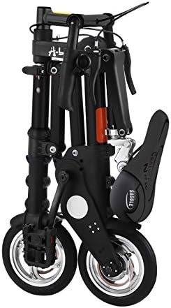 Mophorn Folding Bike Single Speed Foldable Bicycle 8 Inch Folding Mini Bicycle for Adults/Kids