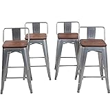 Changjie Furniture 24 Inch Bar Stools Set of 4