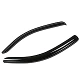 For Tacoma Extended Cab 2pcs Tape-On Window Visor Deflector Rain Guard