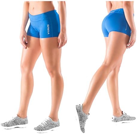 VIRUS // PERFORMANCE Women's Stay Cool Data Training Short (ECo22) (S, Electric Blue)