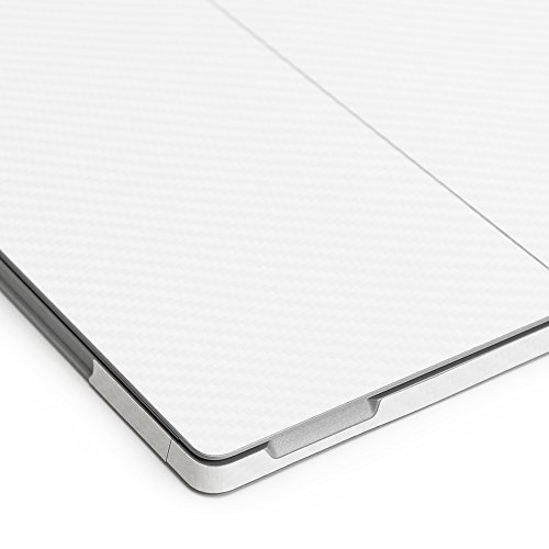 ArmorSuit MilitaryShield - Microsoft Surface Pro 4 Screen Protector + White Carbon Fiber Full Body Skin Protector Anti-Bubble Shield w/ Lifetime Replacements
