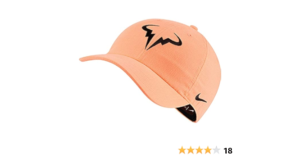 orange nike cap