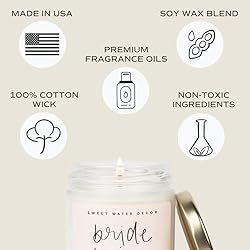 Sweet Water Decor Bride Tribe Candle