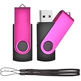 EASTBULL 32GB USB 3.0 Flash Drive, 2 Pieces - Rose Red