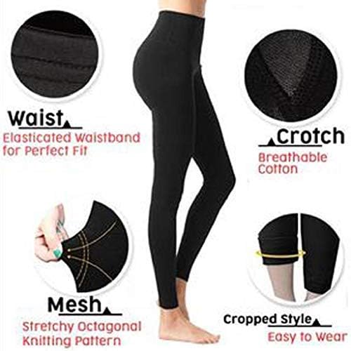 Shaped Slimming Pants,VPASS Sculpting Sleep Leg Shaper Pants Legging Socks Women Legging Socks Body Shaper Pants Black