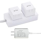 Charging Station for Arlo pro Batteries Dual Fast Arlo Charger for Arlo Pro & Arlo Pro 2 & Arlo Go & Arlo Security Light VMA4410 Fireproof Material Adapter Pass FCC & UL Certified