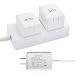 Charging Station for Arlo pro Batteries Dual Fast Arlo Charger for Arlo Pro & Arlo Pro 2 & Arlo Go & Arlo Security Light VMA4410 Fireproof Material Adapter Pass FCC & UL Certified primary