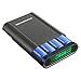 10400mAh LCD External Battery Power Bank 18650 Battery Charger Box with 2-Port 5A for iPhone 6 Plus 5S Galaxy S6 S5 Nexus 5 HTC One