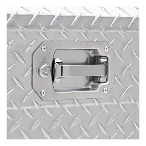 UWS EC10611 Pull Handle 72-Inch Heavy-Wall Aluminum Truck Tool Box with Low Profile, RigidCore Lid